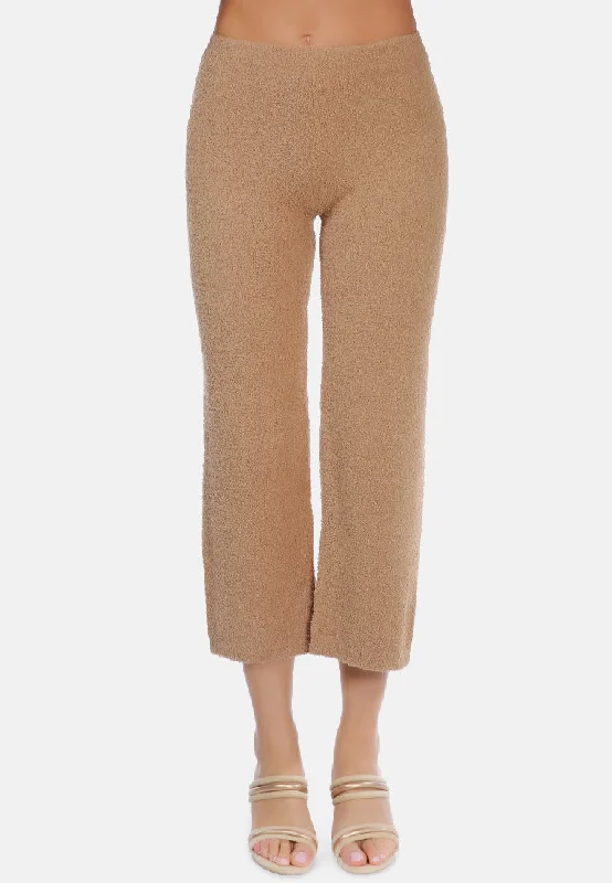 Your Shopping Spree Starts Here!solid casual wide leg trousers