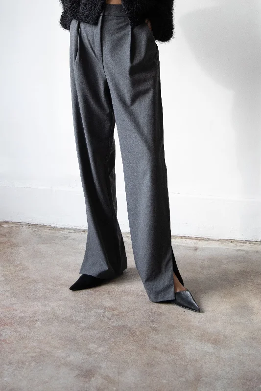 Lowest Prices Guaranteed!STRAIGHT LEG PANT WITH SIDE SLITS
