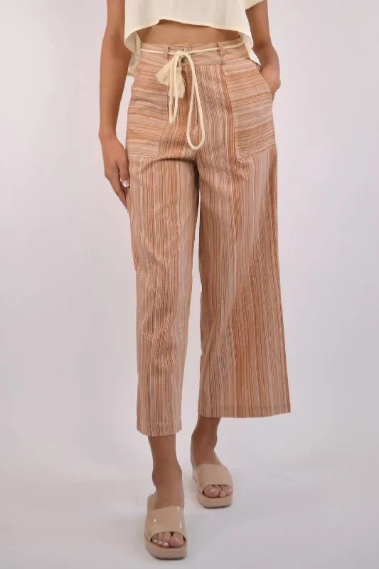 Limited Edition, Limited Price!Tilda Woven Pants In Brique