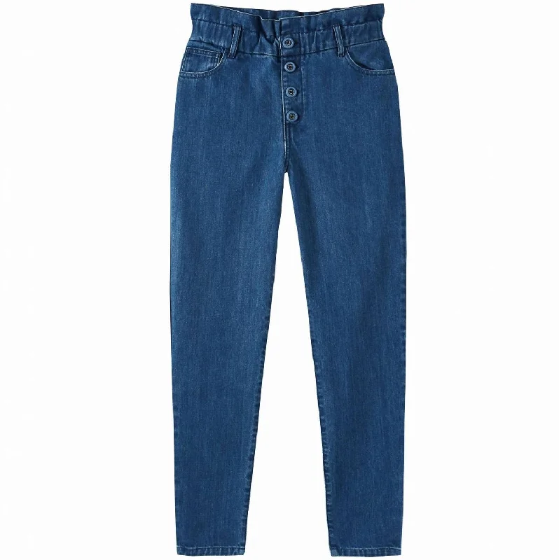Special Offer – Act Fast!Women's Organic Cotton Trousers In Denim