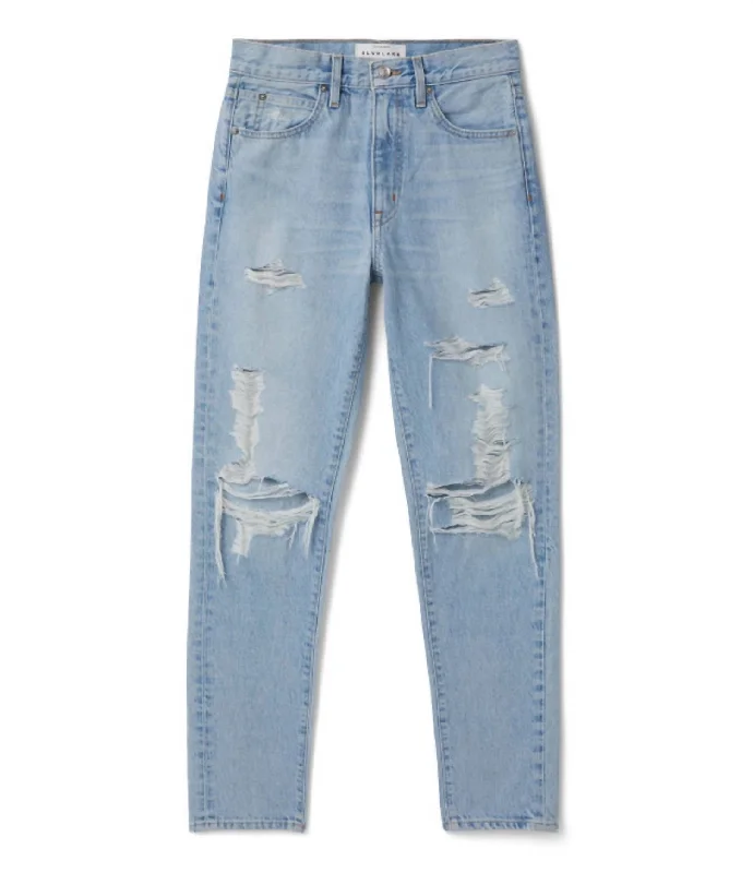 Limited Deals, Unlimited Savings!Women's Roxy Slim Straight Jean In Mind Made Up Distressed