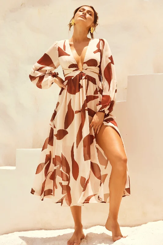 Limited Stock Available!All Time Fave Midi Dress - Wine