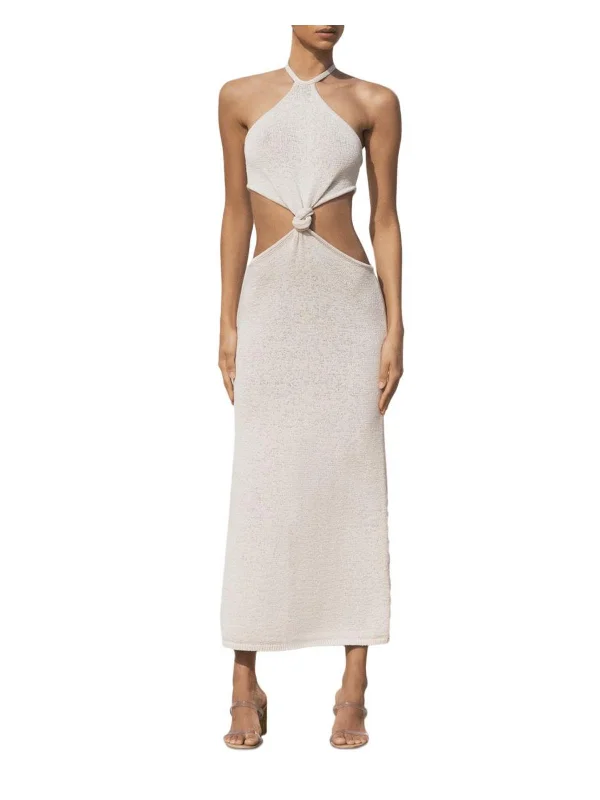 Time to Snag a Bargain!Cameron Womens Halter Long Maxi Dress