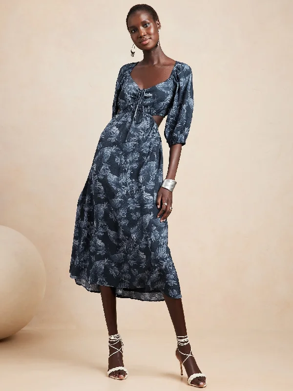 Save Like Never Before!Cutout Maxi Dress