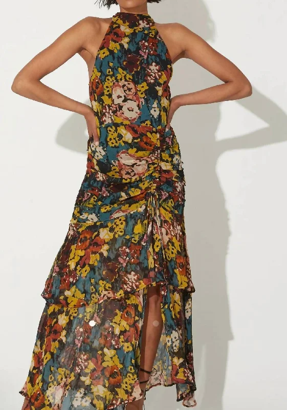 Huge Savings – Act Now!Gianna Midi Dress In Monet
