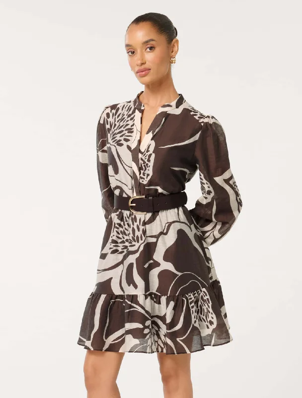 Amazing Prices You Can’t Resist!Hollie Petite Blouson Sleeve Mini Dress