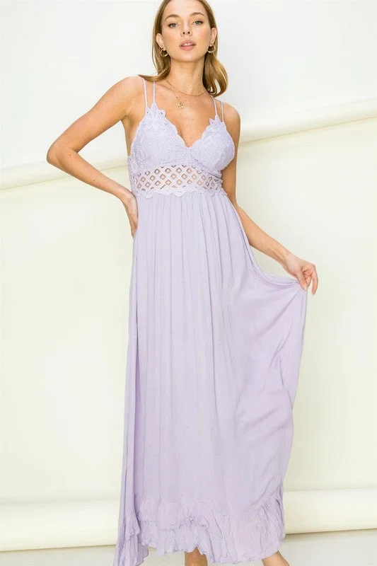 Shop Smart, Save Big!In Love Bustier Lace Maxi Dress