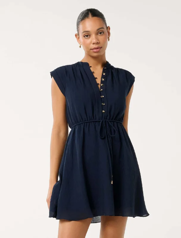 Save Up to 50% Off!Lucille Textured Mini Dress