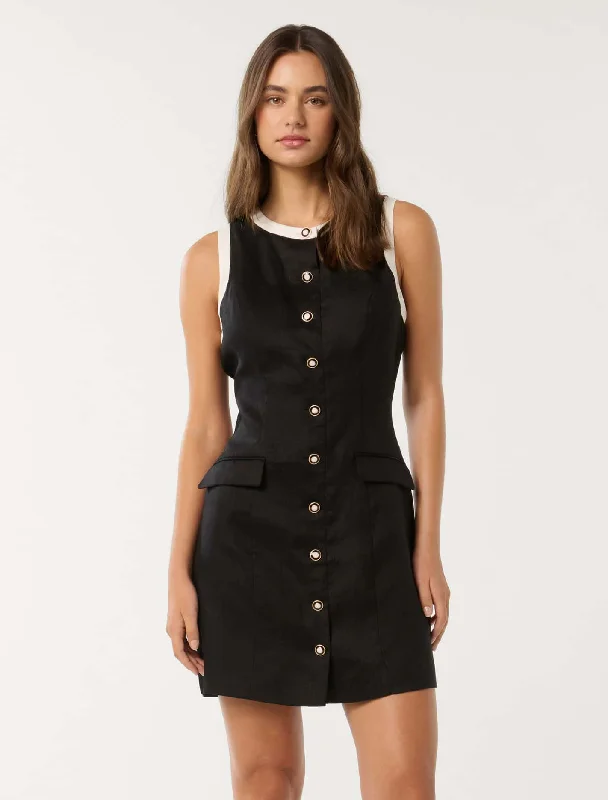 Only a Few Left – Order Now!Montana Contrast Shift Mini Dress