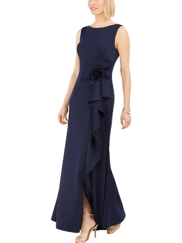 Best Deals Just for You!Petites Womens Ruffled Long Maxi Dress