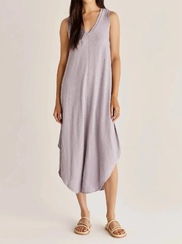 Get the Best for Less!Reverie Midi Dress In Lavender