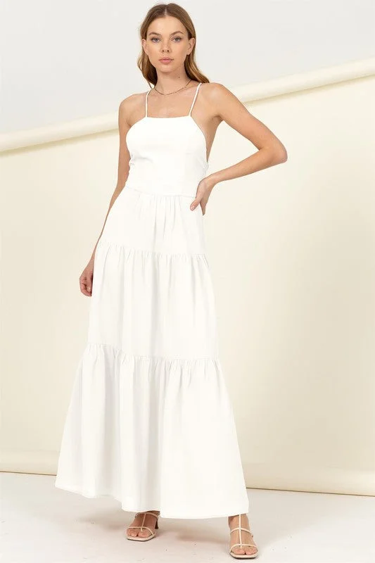 Price Drop Alert!Said Yes Tiered Maxi Dress