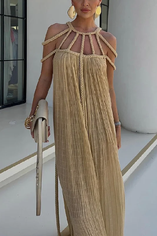Your Shopping Spree Starts Here!Amara™ backless maxi dress