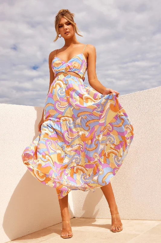 Biggest Sale of the Season!Shine For You Maxi Dress - Multi