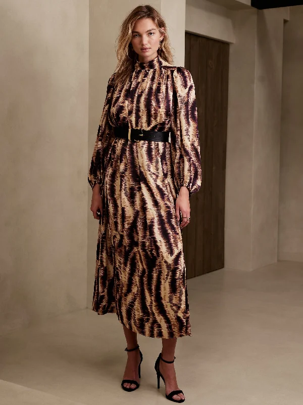 Buy One, Get One Free!Slit-Back Maxi Dress