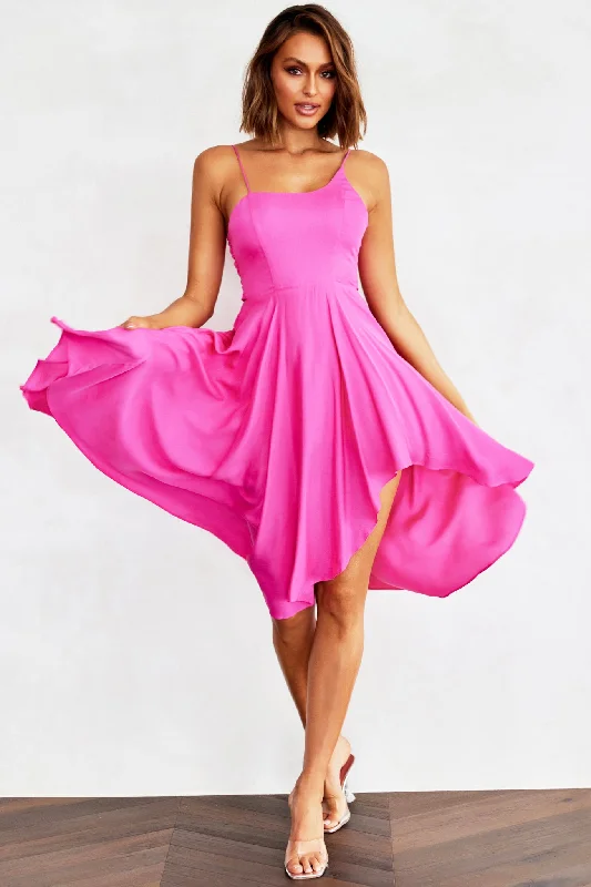Incredible Savings Inside!So Fine Midi Dress - Hot Pink