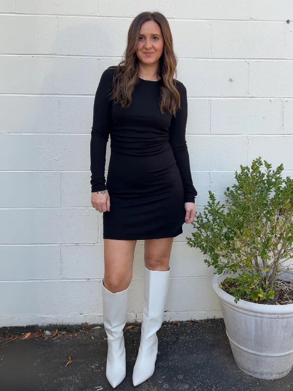 Mega Sale Happening Now![Z Supply] Winnie Rib Long Sleeve Mini Dress