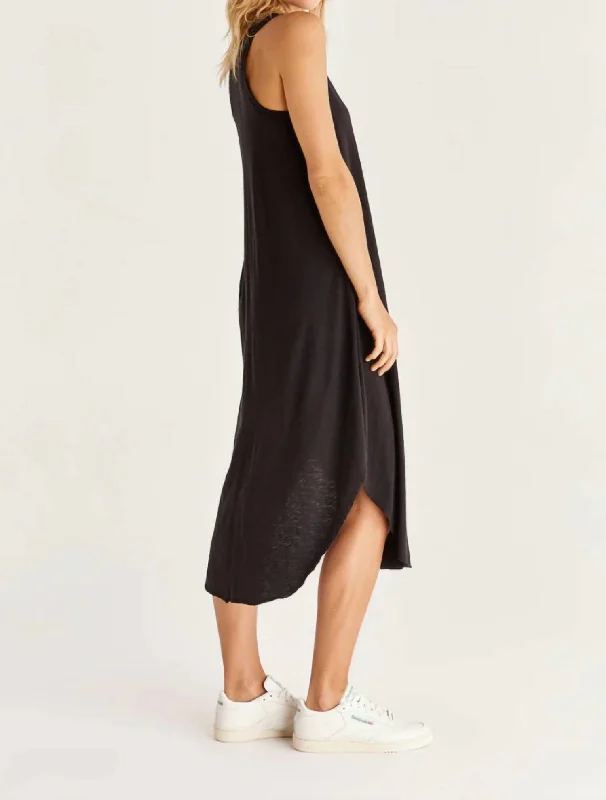 Shop Smart, Save Big!Women's Reverie Midi Dress In Black