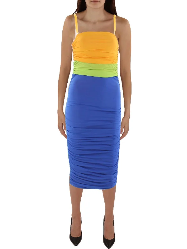 Enjoy Huge Discounts Now!Jota Womens Mesh Midi Bodycon Dress