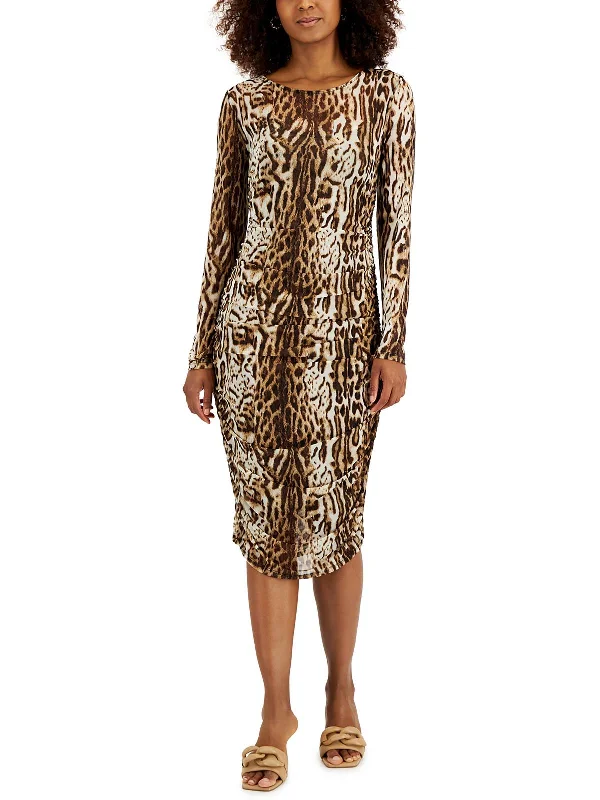 Best Price of the Season!Womens Fitted Midi Bodycon Dress