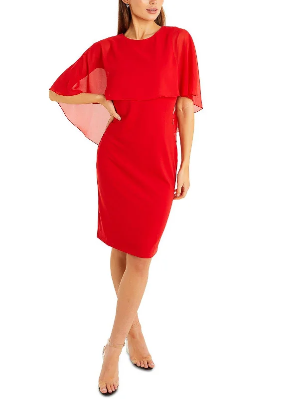 New Discounts Just Dropped!Womens Fitted Midi Bodycon Dress