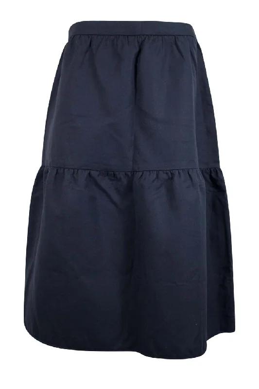 Your Discount is Waiting![WW12684] Mother Of Pearl | knee Length Skirt