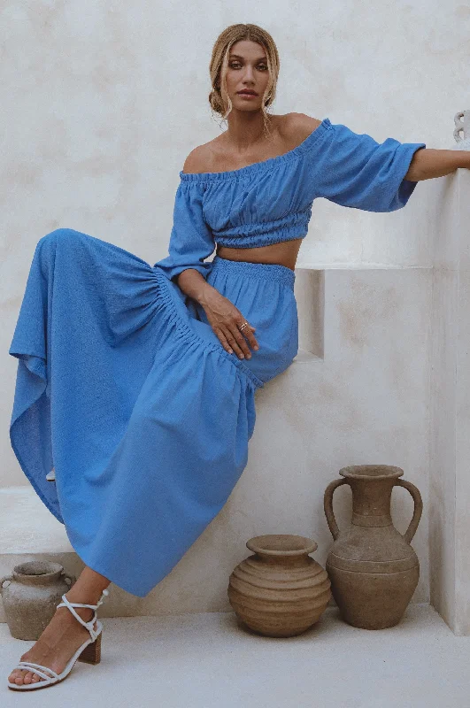 Don’t Wait – Shop Today!Annabelle Boho Linen Maxi Skirt