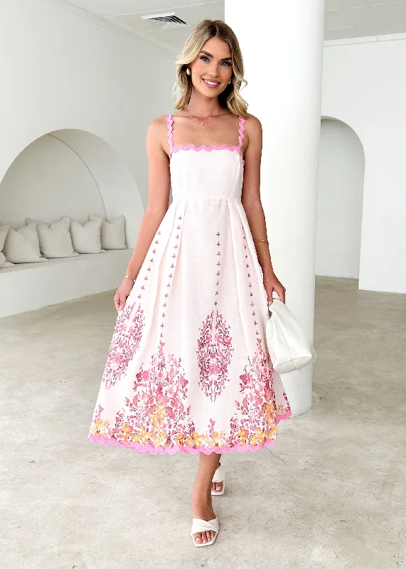 Score Big Savings Today!Brentwood Maxi Dress - Pink Vine