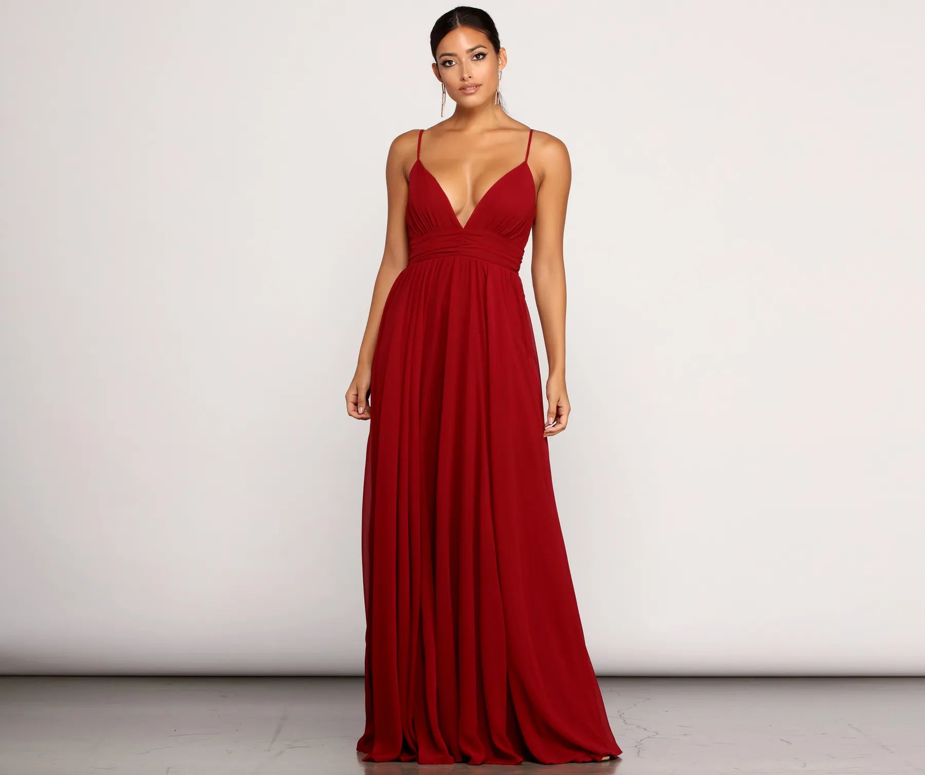 Save More When You Shop More!Gracie Formal Chiffon Ruched Dress