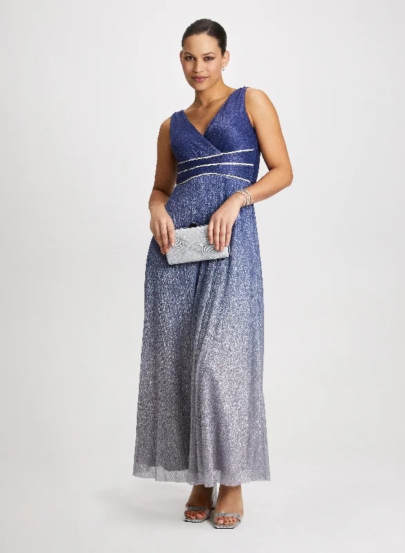 Limited Time Offer!Gradient Shimmering Dress