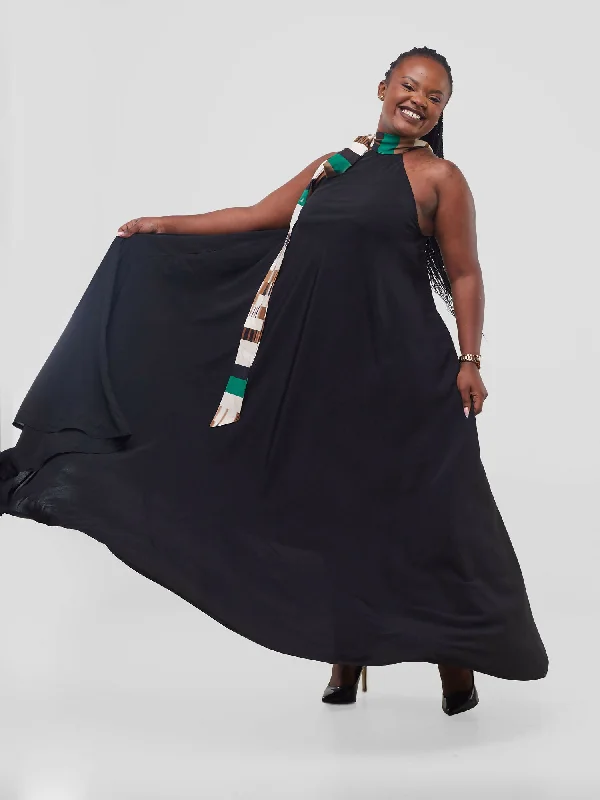 Hurry, Sale Ends Soon!Liliadly Laila Maxi Dress - Black
