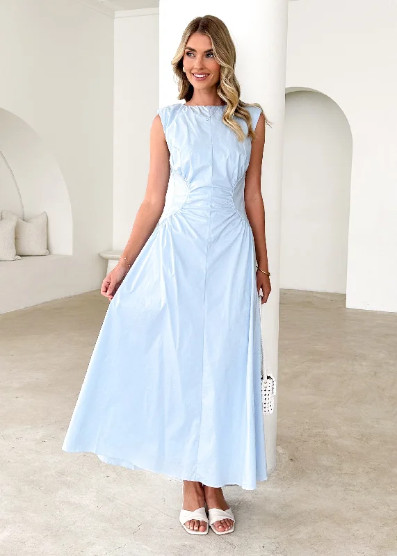 Stock Up and Save!Sabbath Maxi Dress - Sky Blue