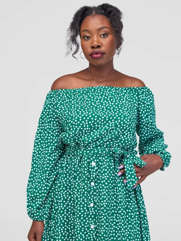 Hot Deals You Can’t Resist!Stylish Sisters Maxi Dress - Green