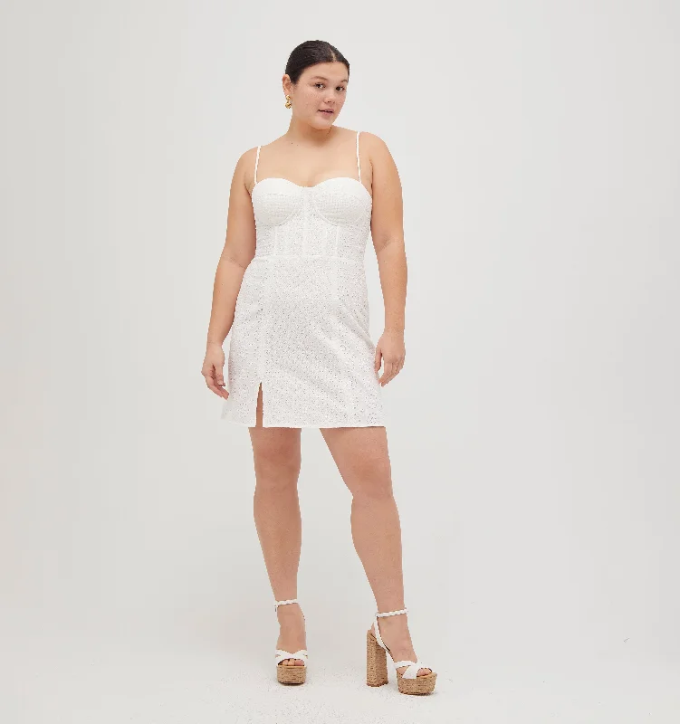 Your Favorite Sale is Back!The Kitty Dress - White Eyelet