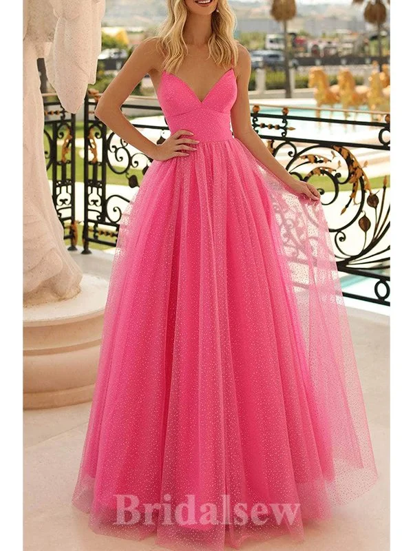 Great Deals, Just for You!A-line Spaghetti Straps New Unique Popular Elegant Evening Formal Long Prom Dresses PD1420