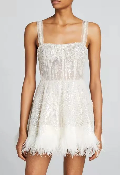 Instant Savings Await!Straps Beaded Tulle Short Prom Dresses, Homecoming Dresses, Cute Short Prom Dresses, Newest Prom Dresses
