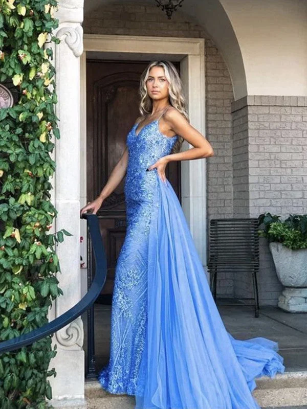 Score Huge Discounts Today!Mermaid Lace Popular Long Prom Dresses 2021, Evening Party Dresses, Girl Graduation Dresses