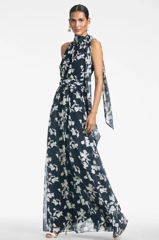 Get More for Less!Sachin & Babi Kayla Gown in Navy Venetia Petal