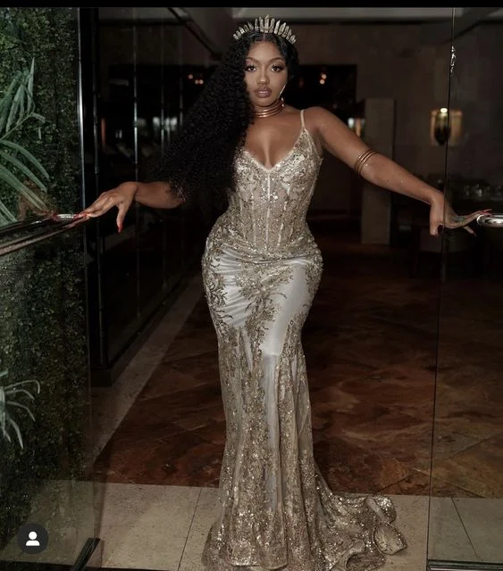 Unlock Huge Savings Now!Sequins Long Mermaid Prom Dresses   cg24872