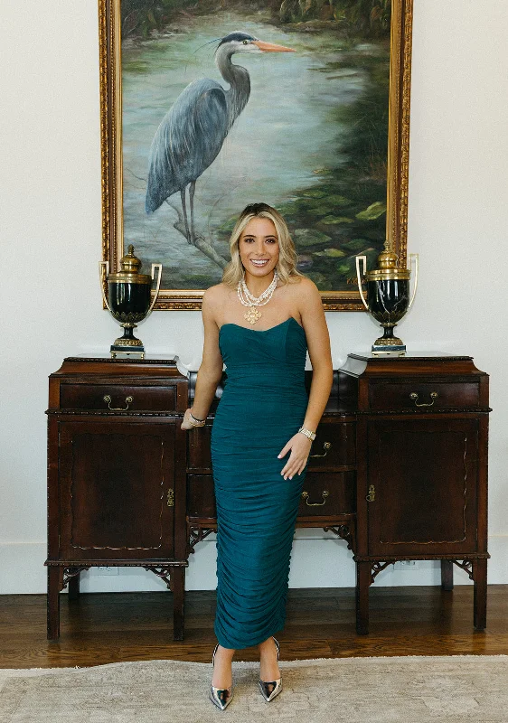 Best Deals Just for You!To The Dance Floor Dress - Emerald