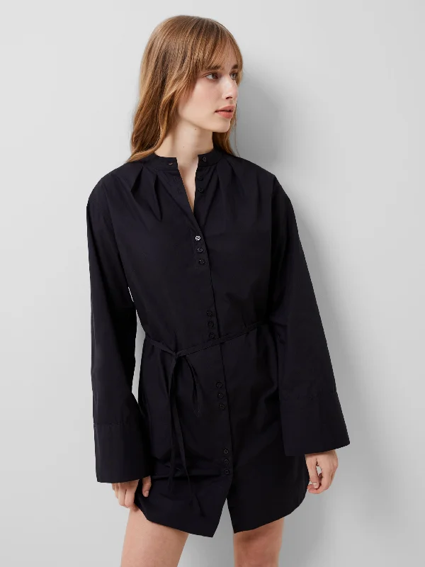Stock Up and Save!Alissa Cotton Wide Sleeve Shirt Dress
