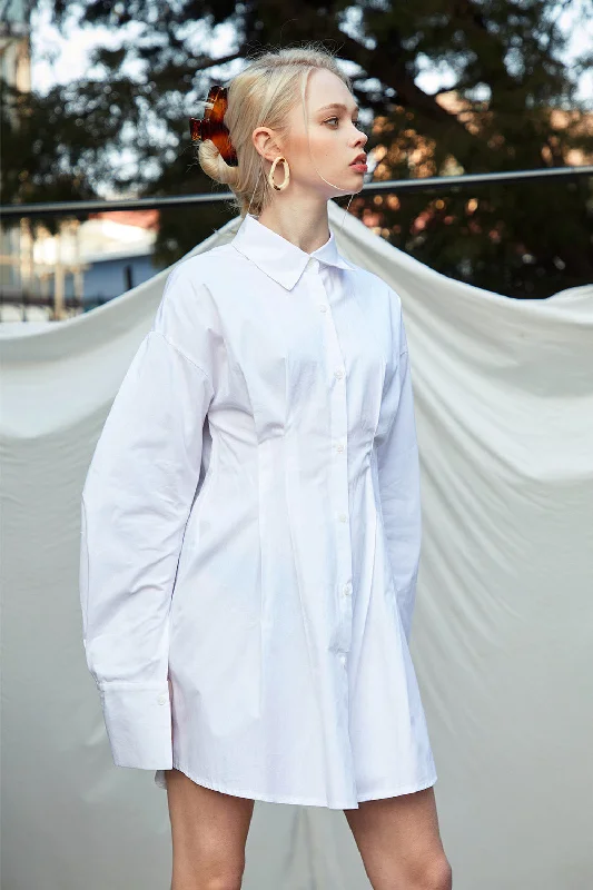 Save More Than Ever!Blair Pintuck Shirt Dress