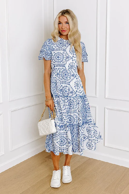 Your Favorite Items on Sale Now!Brunch and Bubbly Eyelet Midi