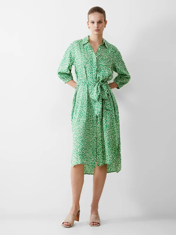 Get It Before It’s Gone!Cadie Button-Through Shirt Dress