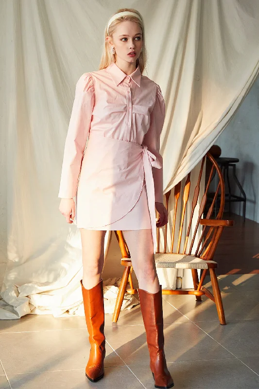 Bigger Savings, Better Shopping!Carmen Wrap Shirt Dress