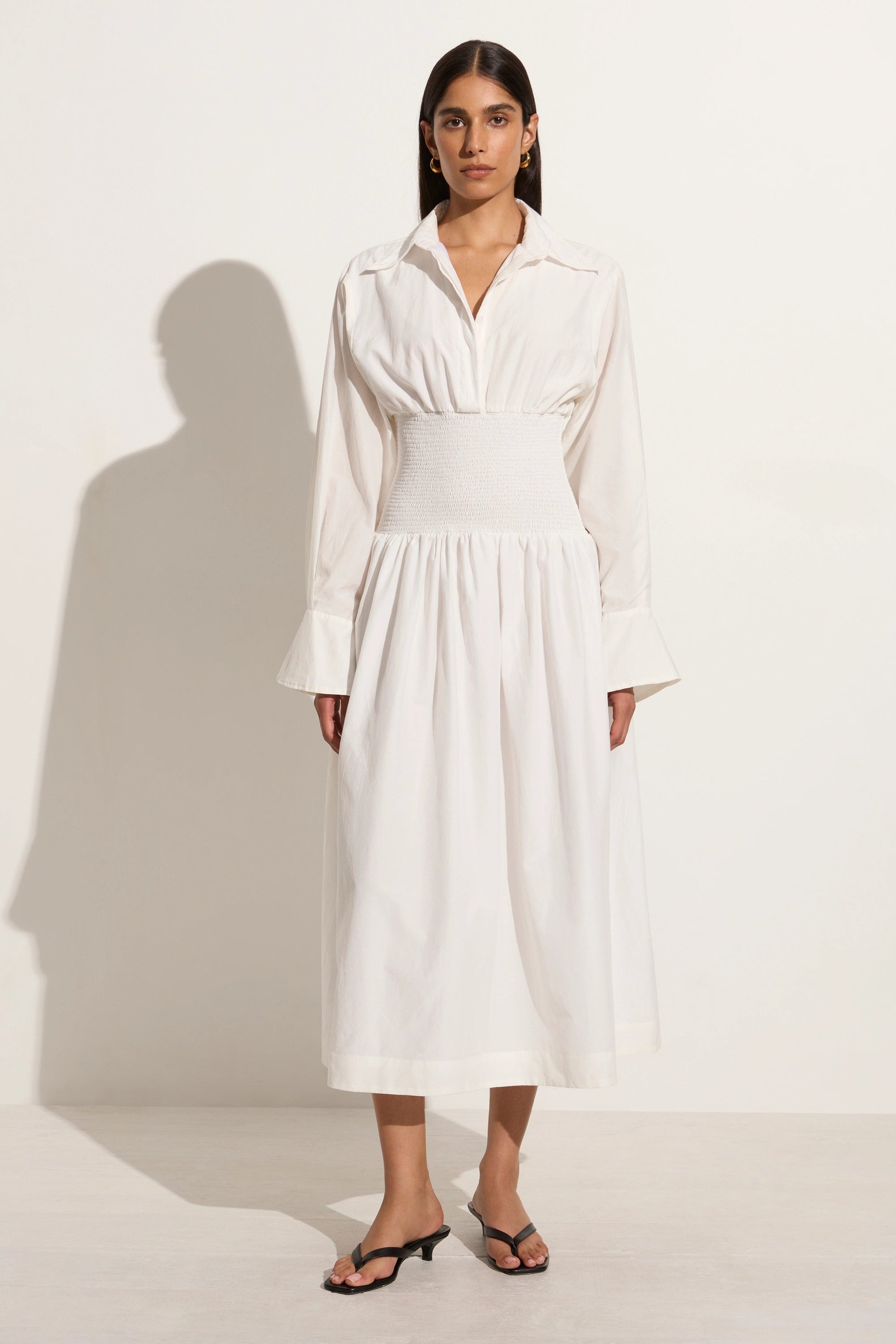 Don't Miss Out!Cervo Midi Dress White