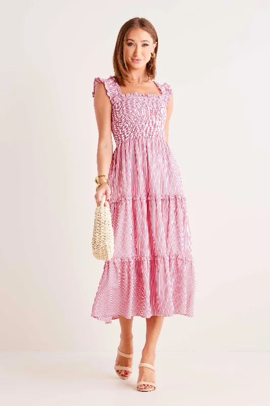Don’t Wait – Deals Won’t Last!Lacey Dress- Red