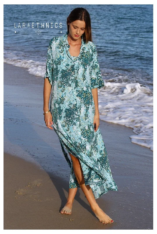 Save More with Every Purchase!Cassandra Maxi Shirt Dress