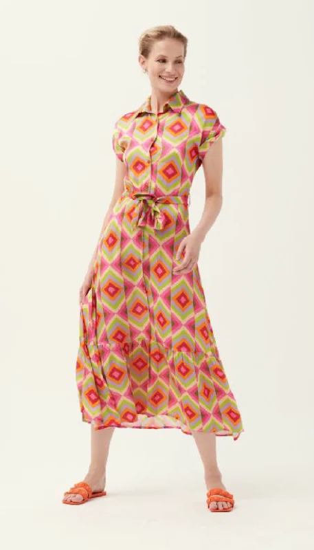 Your Shopping Wish, Our Discount Command!LU Evelyn Shirt Dress