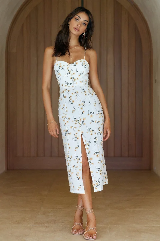 Don't Miss Out!Moments In Paradise Midi Dress